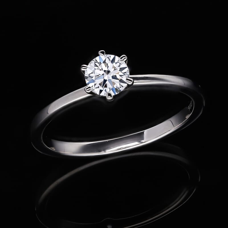 Lab Grown Diamond G-H SI 0.75 ctw Ring in 950 Platinum (Size 11.5)
