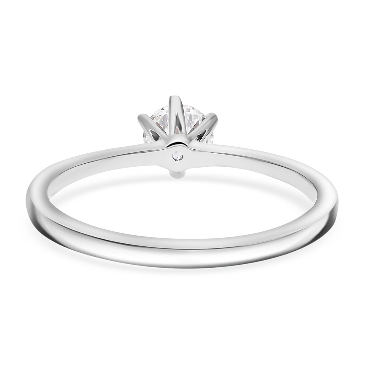 Lab Grown Diamond G-H SI 0.75 ctw Ring in 950 Platinum (Size 11.5)