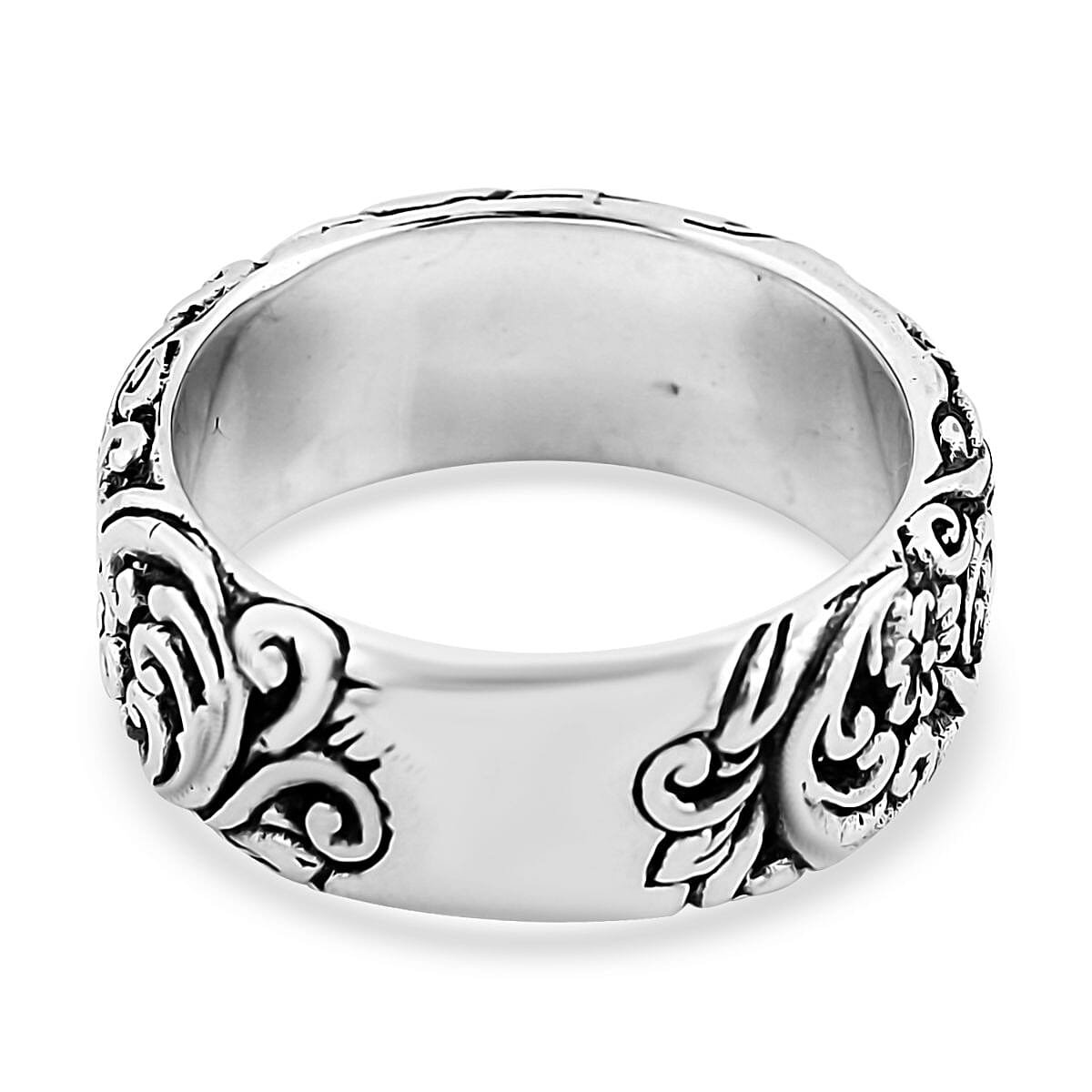 Bali Legacy Phoenix Ring in Sterling Silver (Size 8.0) 8.75 Grams image number 4