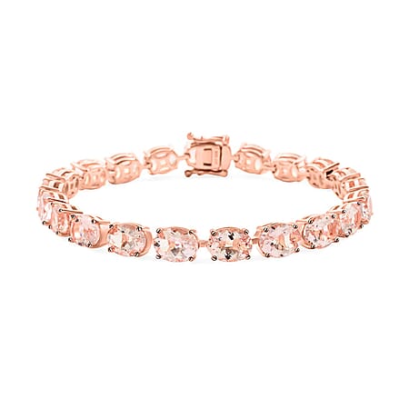 7.25 / Morganite / 925 Silver - Product card gallery slide 1 (10177210057017)