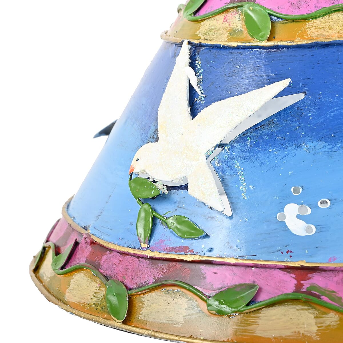 Candle Lamp Noah's Ark, Multi Colored Tealight Candle Holder Stand For Home Decor Tabletop Desktop Office image number 5