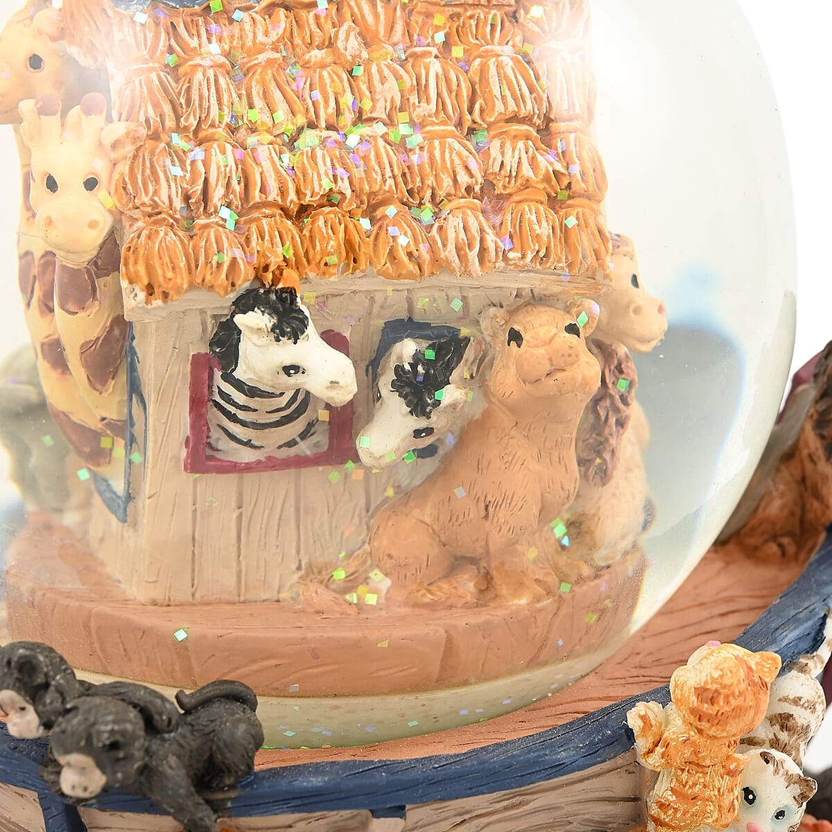 Globe 100mm Rotating Noah's Ark (Flawed Quality Snow Globe)  image number 5