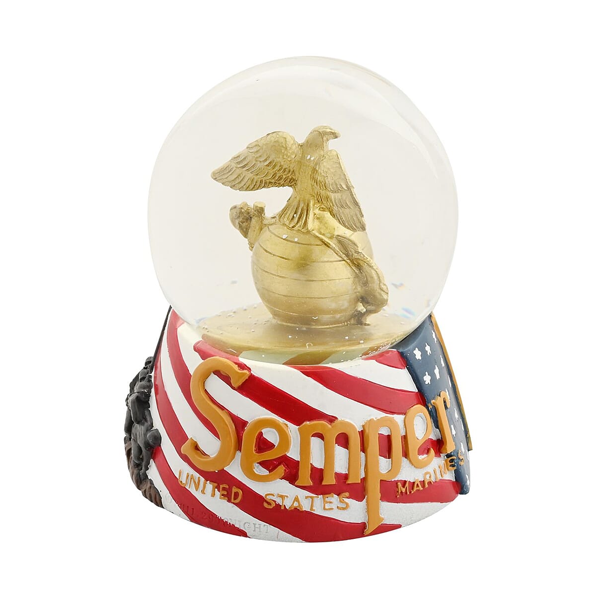 100mm Musical Globe - US Marine Corp image number 2