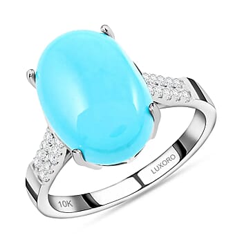 6 / Sleeping Beauty Turquoise / 10K Gold - Product card gallery slide 1 (10177210155321)