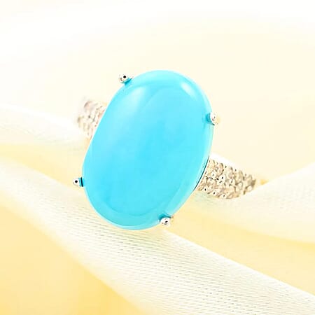 6 / Sleeping Beauty Turquoise / 10K Gold - Product card gallery slide 2 (10177210155321)
