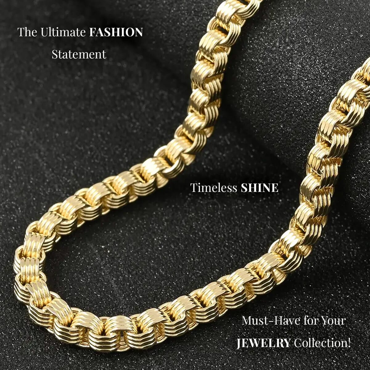 10K Yellow Gold 5.5mm Alexander Chain Necklace (20 Inches) (17.80 g) image number 1