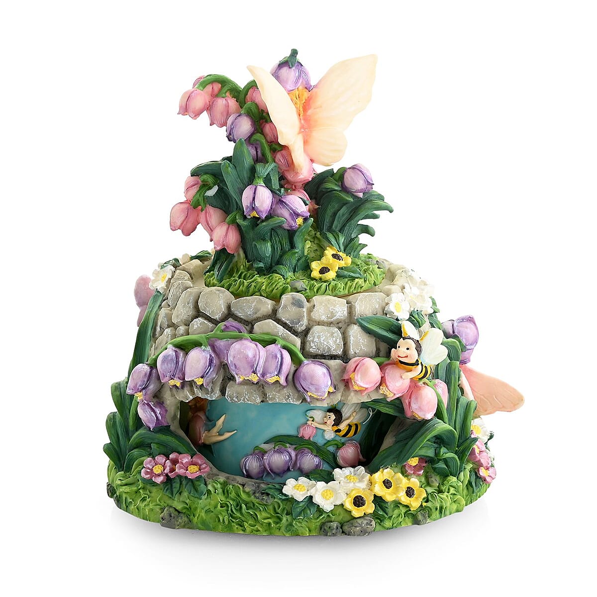 Decorative Fairy Music Box, Musical Toy Box, Musical Home Decor, Decorative Music Box, Multi Color Home Decorative Piece image number 2
