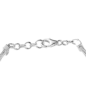 Artisan Crafted Green Onyx Bracelet in Sterling Silver (7.25-8.75In) 30.25 ctw