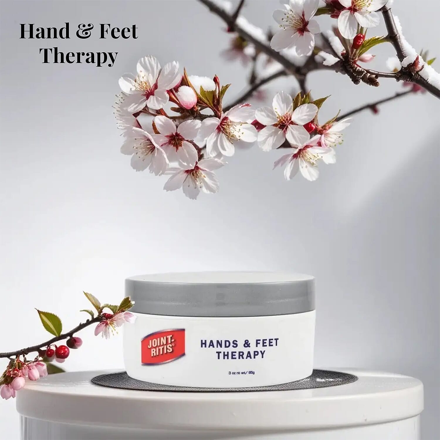 Joint-Ritis Hand & Feet Therapy Hand Foot Pain Reliever Cream For Muscle Pain, Paraben & Silicone Free Cream With Natural Ingredients (50ml) 3 oz