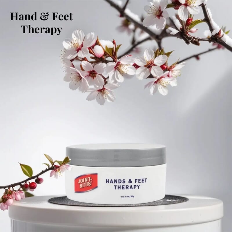 Joint-Ritis Hand & Feet Therapy Hand Foot Pain Reliever Cream For Muscle Pain, Paraben & Silicone Free Cream With Natural Ingredients (50ml) 3 oz