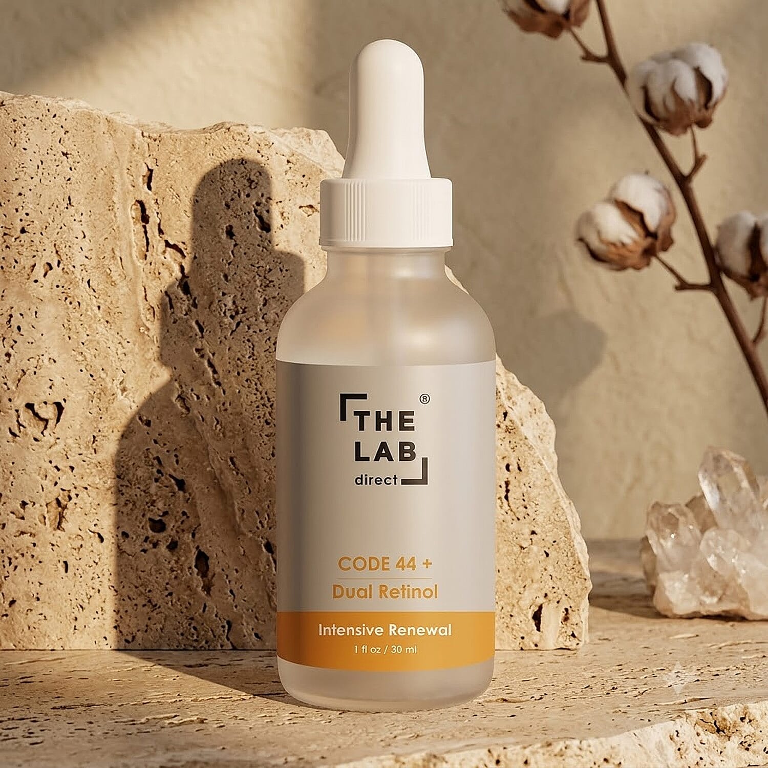 The Lab Direct Code 44+ Dual Retinol Intensive Renewal (1oz) Made in US