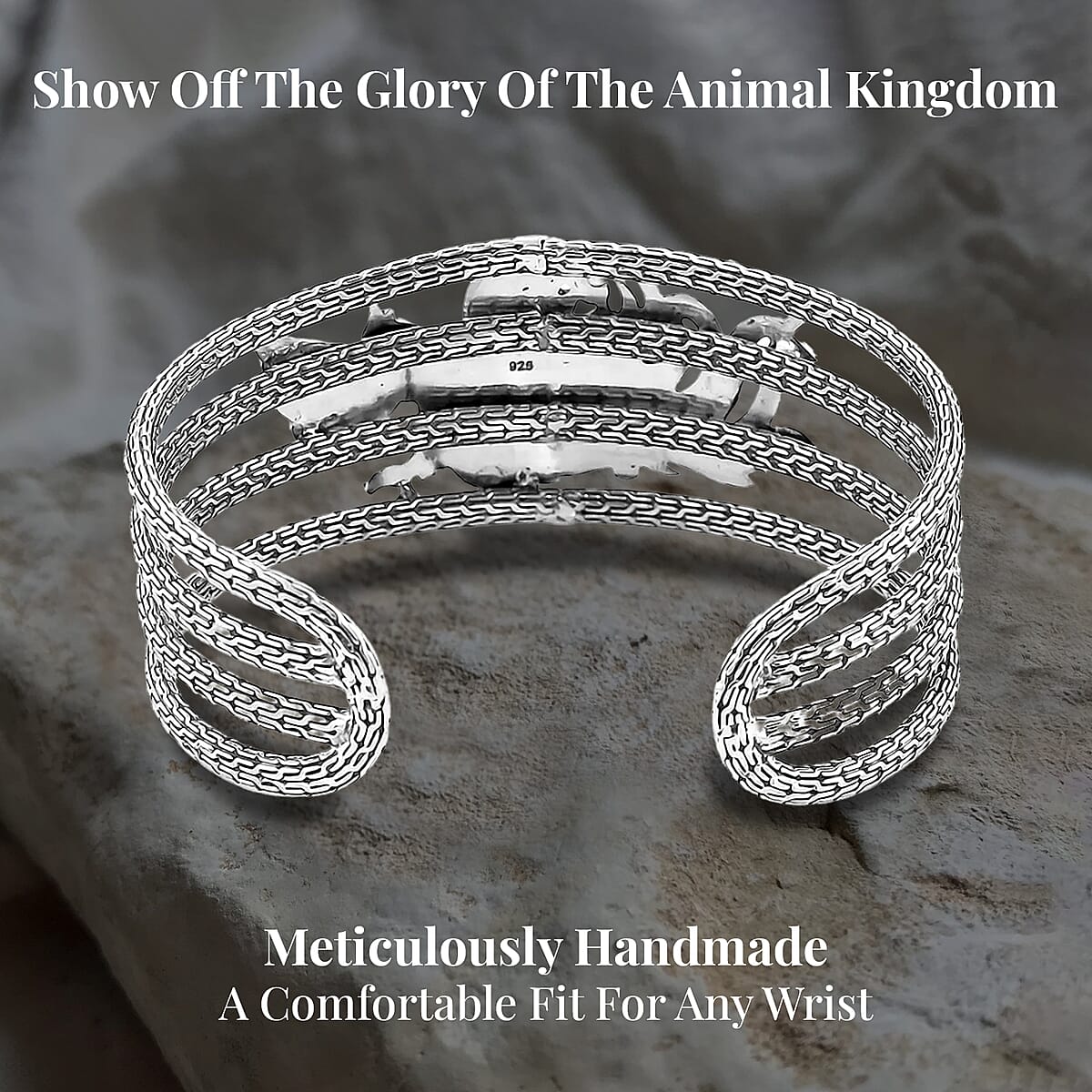 Buy Bali Legacy Sterling Silver Phoenix Cuff Bracelet In