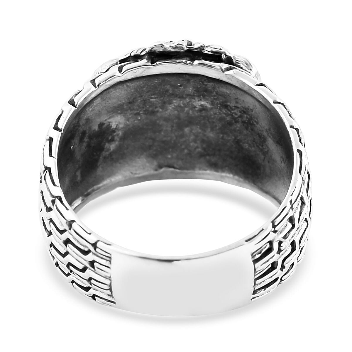 Bali Legacy Sterling Silver Lion Ring (Size 9.0) 9.45 Grams image number 4