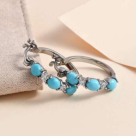 Sleeping Beauty Turquoise / Pure Stainless Steel / Standard - Product card gallery slide 2 (10177211826489)