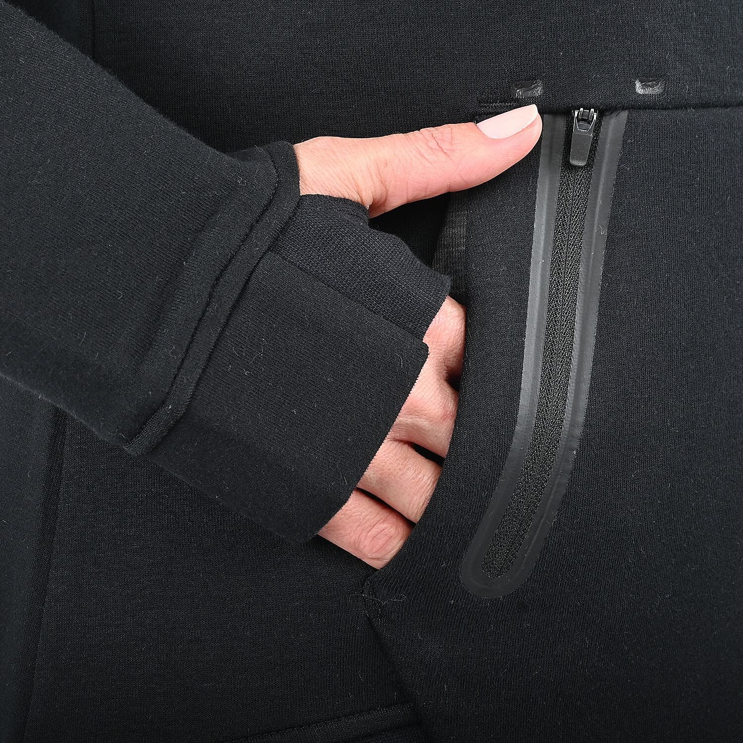 Elevate Black Kariba Knit Jacket - S