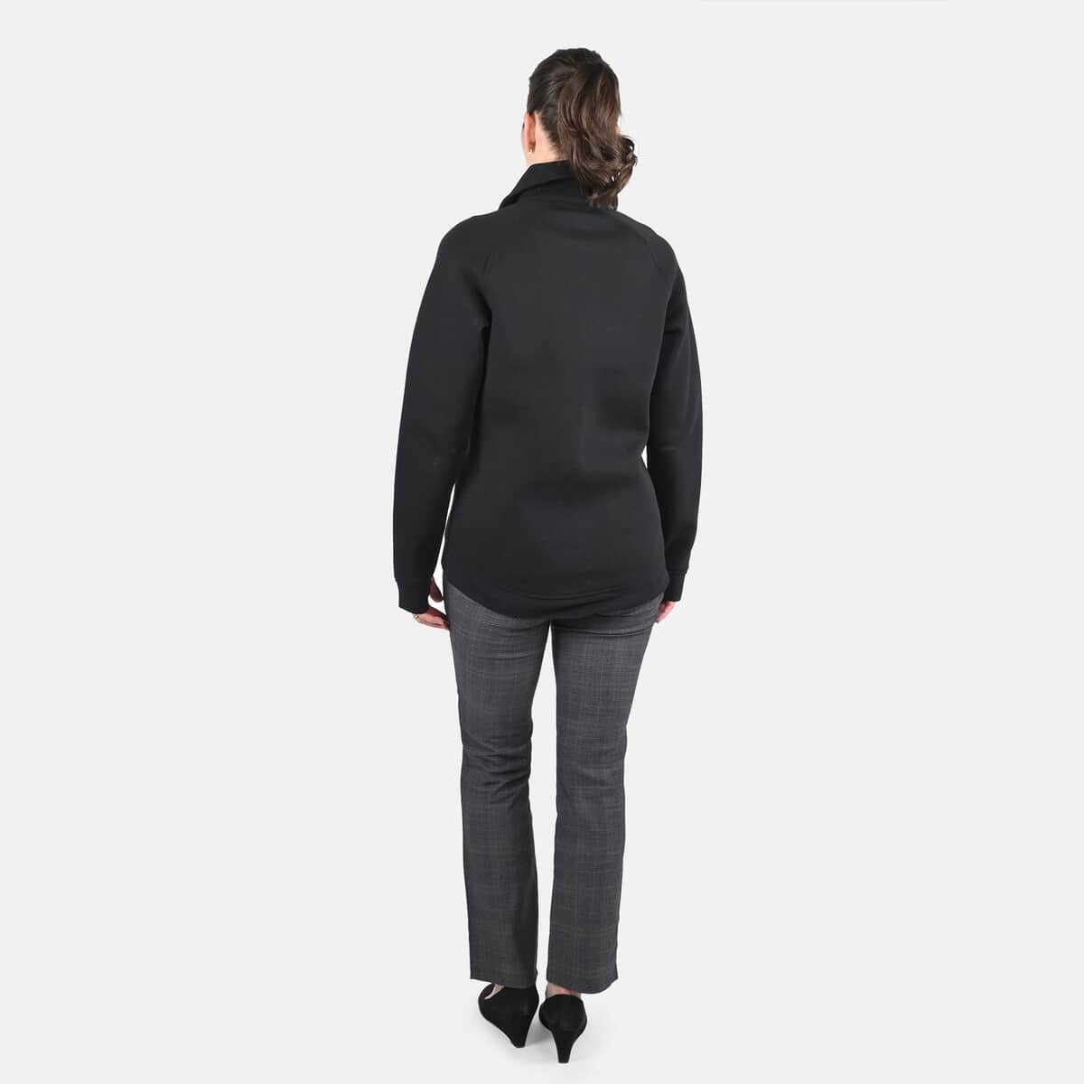 Elevate Black Kariba Knit Jacket - XXL image number 1