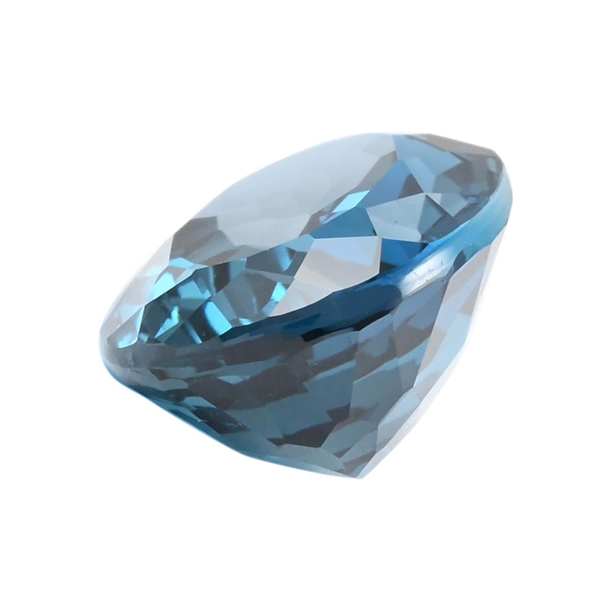 AAAA London Blue Topaz (Oval 18x13 mm) 14.00 ctw image number 1