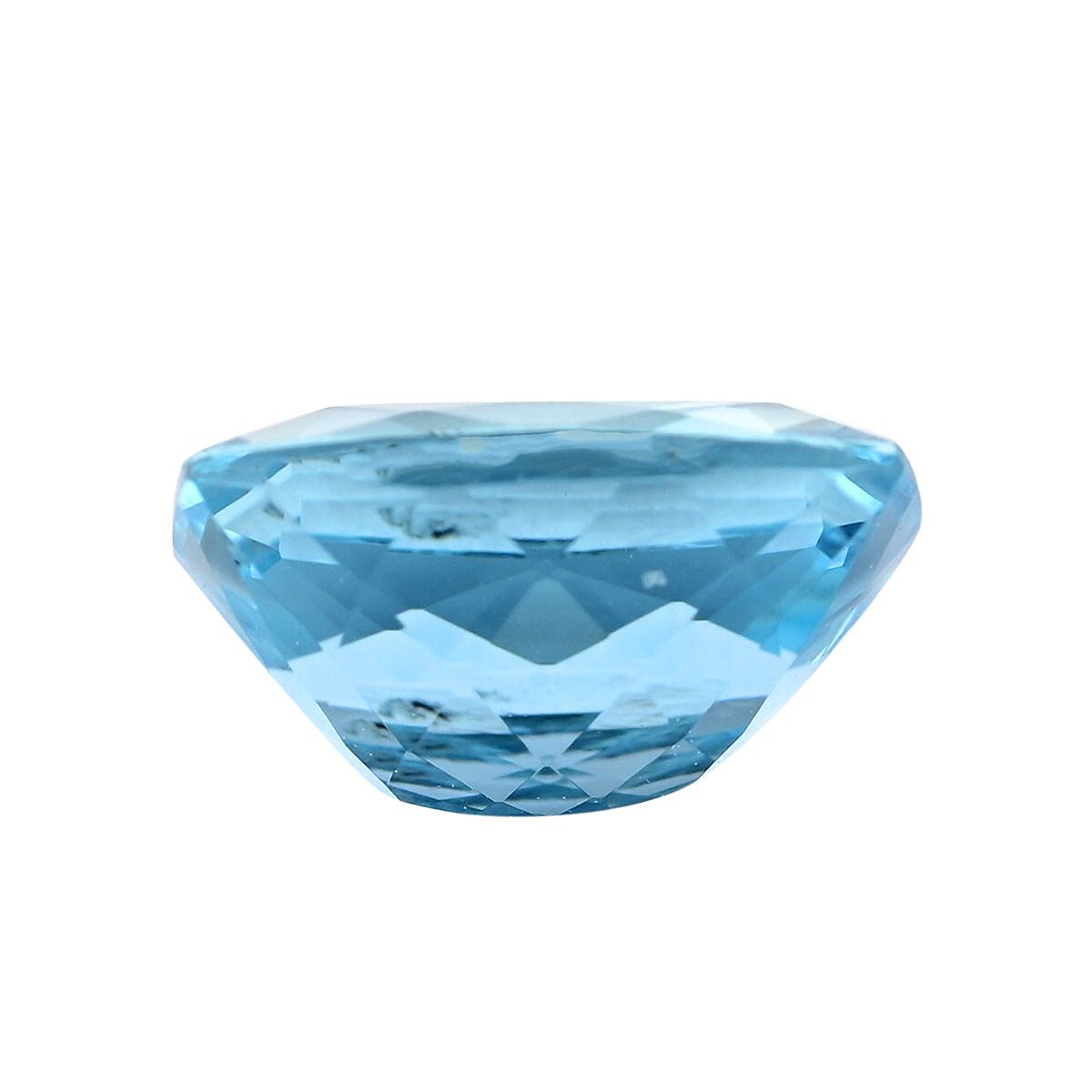 Certified and Appraised AAAA Santa Maria Aquamarine (Cush Free Size) 4.00 ctw image number 2
