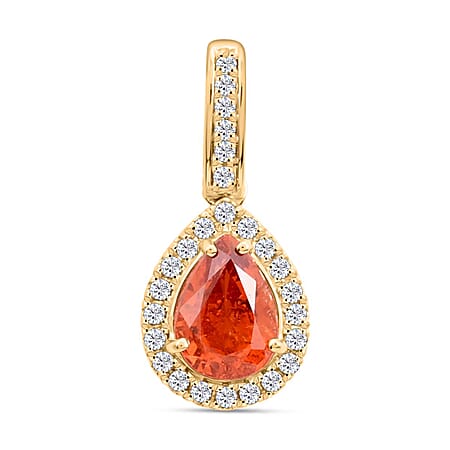 Spessartine Garnet / 14K Gold / Standard - Product card gallery slide 1 (10177213137209)