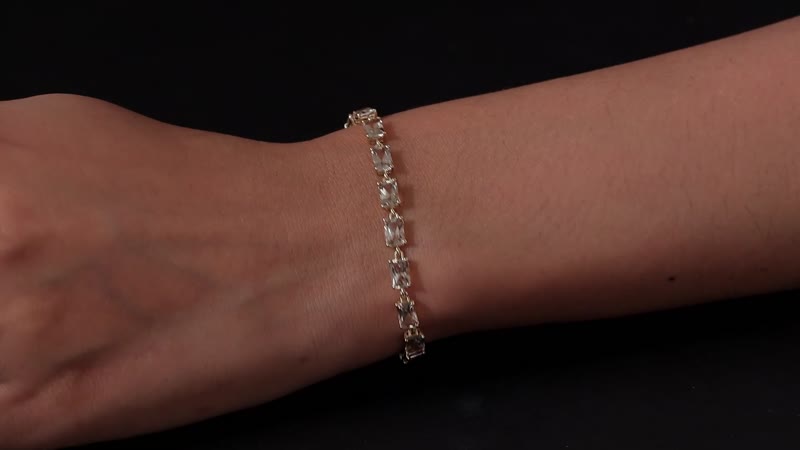 Doorbuster Luxoro 10K Yellow Gold AAA Turkizite Link Bracelet (6.50 In) 10.65 ctw