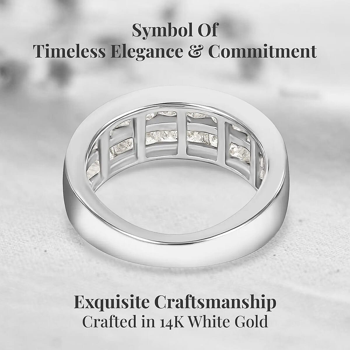 NY Closeout Diamond G-H I2 1.00 ctw Ring in 14K Yellow Gold (Size 9.0) image number 3