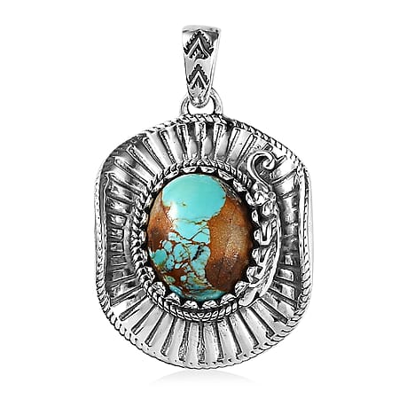 Royston Turquoise / 925 Silver / Black Oxidised - Product card gallery slide 1 (10177214087481)