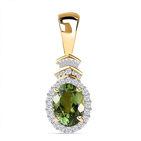 Calabar Tourmaline / 14K Gold / Standard - Product card gallery slide 1 (10177214382393)