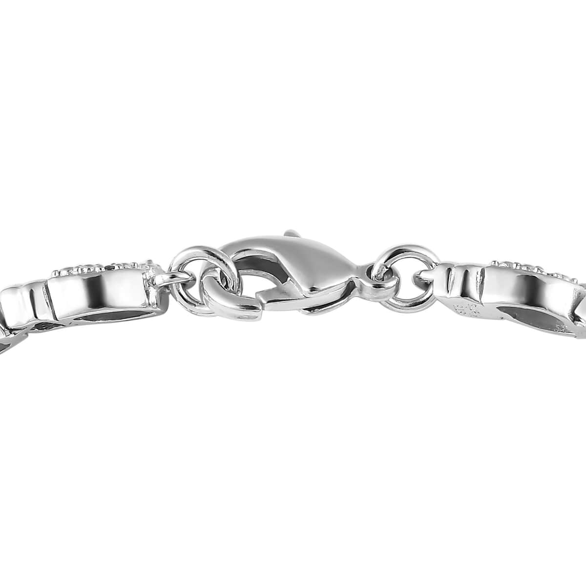 Karis Diamond Accent Bracelet in Platinum Bond (7.25 In) image number 3