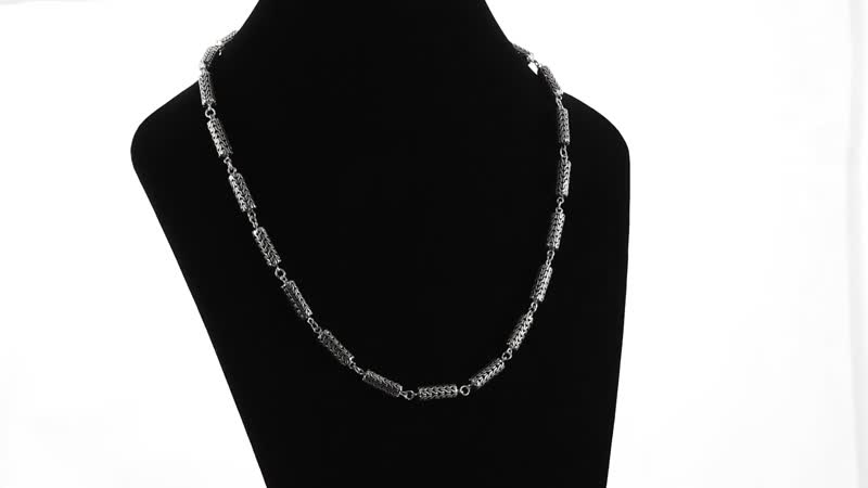 TLV Bali Legacy Sterling Silver Tulang Naga Texture Necklace (20 Inches) (35.25 g)