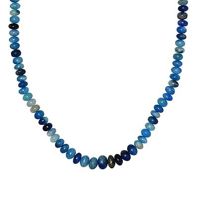 Prussanite Beaded Necklace 18-20 Inches in Vermeil Yellow Gold Over Sterling Silver 150.00 ctw