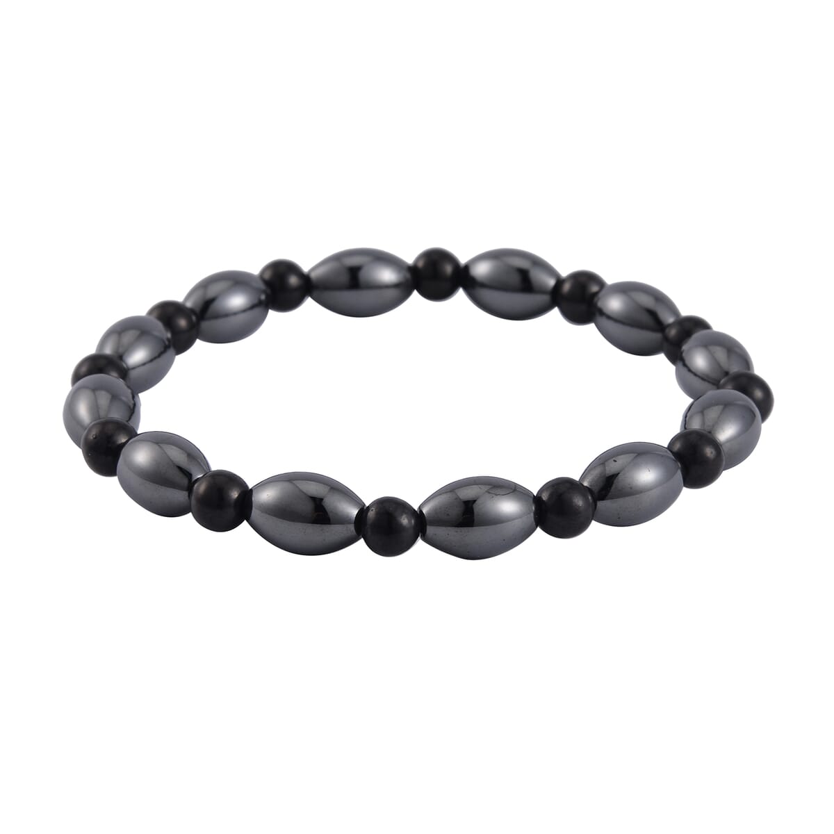 Matte Shungite Stretchy Bracelets Matte Shungite Stretchy Bracelets