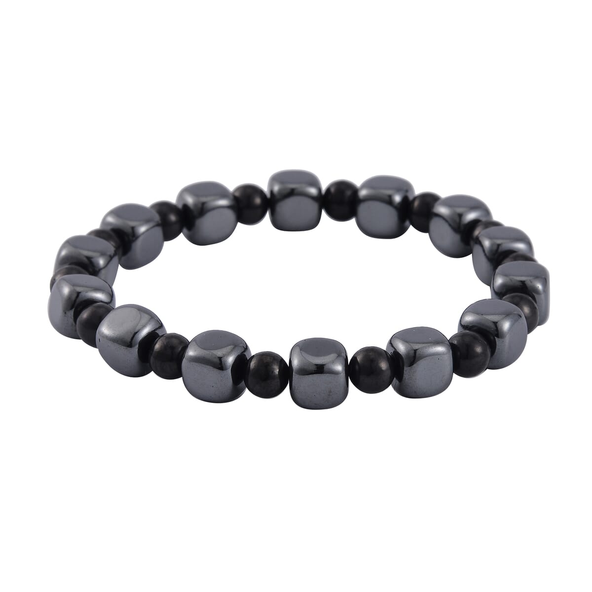 Matte Shungite Stretchy Bracelets Matte Shungite Stretchy Bracelets