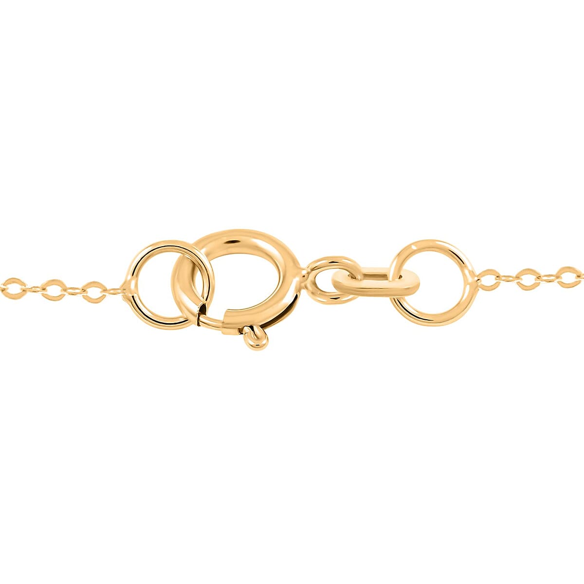 Italian 10K Yellow Gold Bold Cross Necklace (18-20 Inches) (1.20 g) image number 5