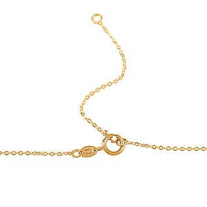 Triplet Diamond-Cut Hearts Italian 10K Yellow Gold Necklace 18-20 Inches 2.21 Grams