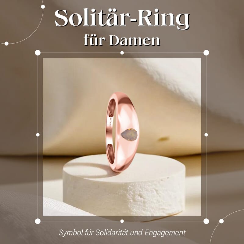 Natural Champagne Diamond I1-I2 0.25 ctw Ring in 14K Rose Gold (Size 8.0)