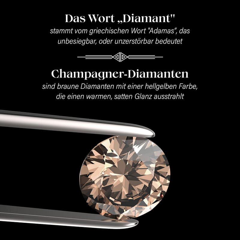 Natural Champagne Diamond I1-I2 0.25 ctw Ring in 14K Rose Gold (Size 8.0)