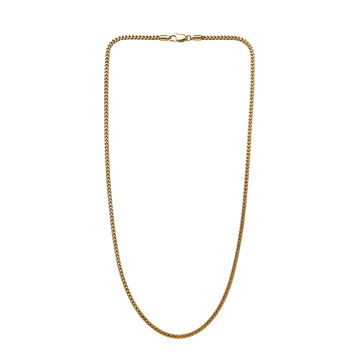 22K Yellow Gold Franco Chain Necklace 20 Inches 12.20 Grams image number 3