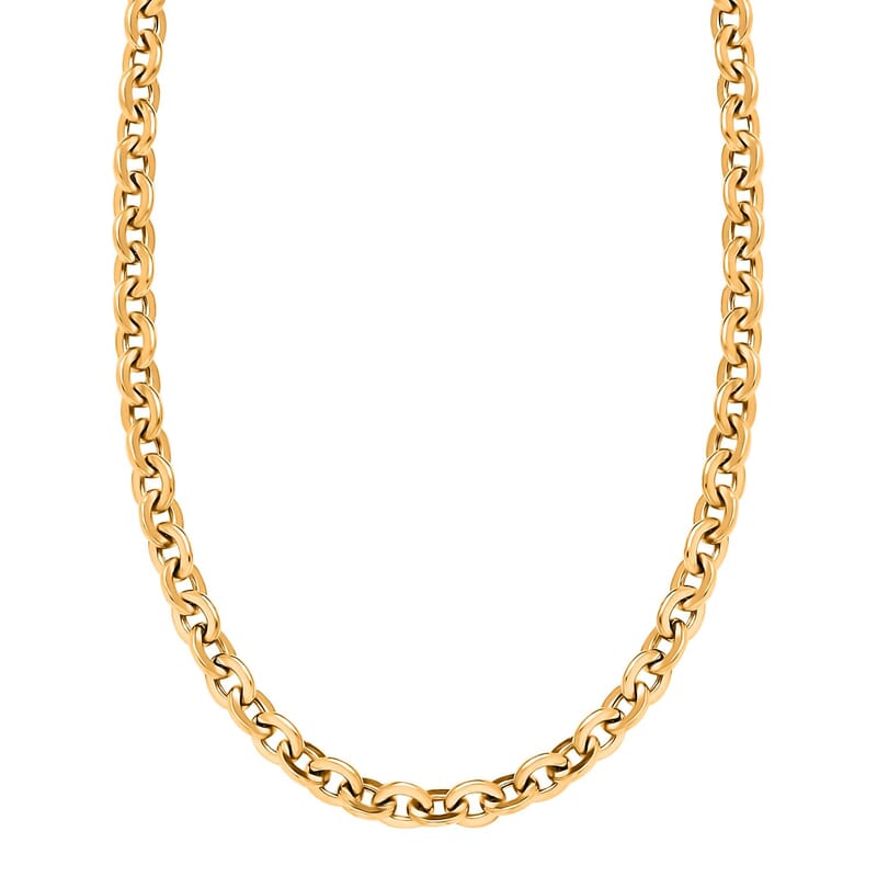 Rolo Chain Necklace in 22K Yellow Gold 12 Grams 20 Inches