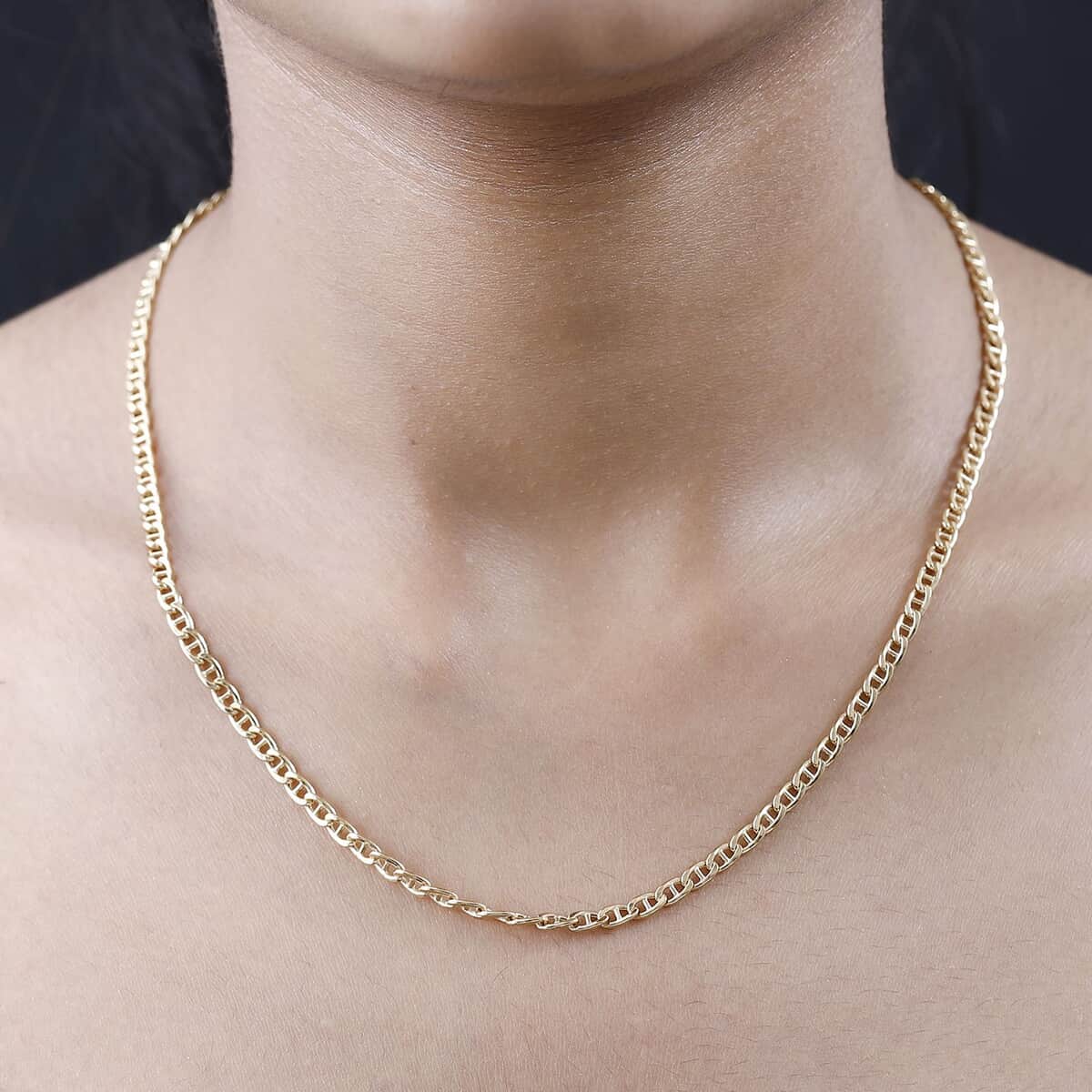 Mariner Chain Necklace in 22K Yellow Gold 11.20 Grams 20 Inches image number 2