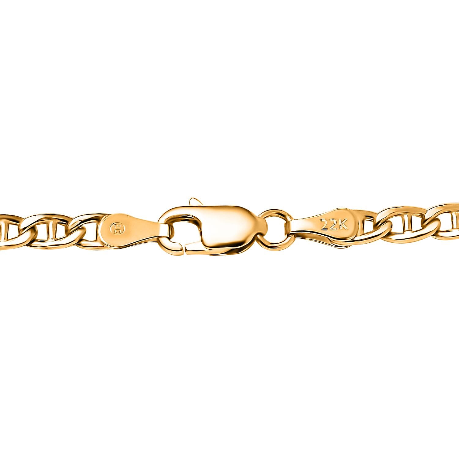 Mariner Chain Necklace in 22K Yellow Gold 11.20 Grams 20 Inches