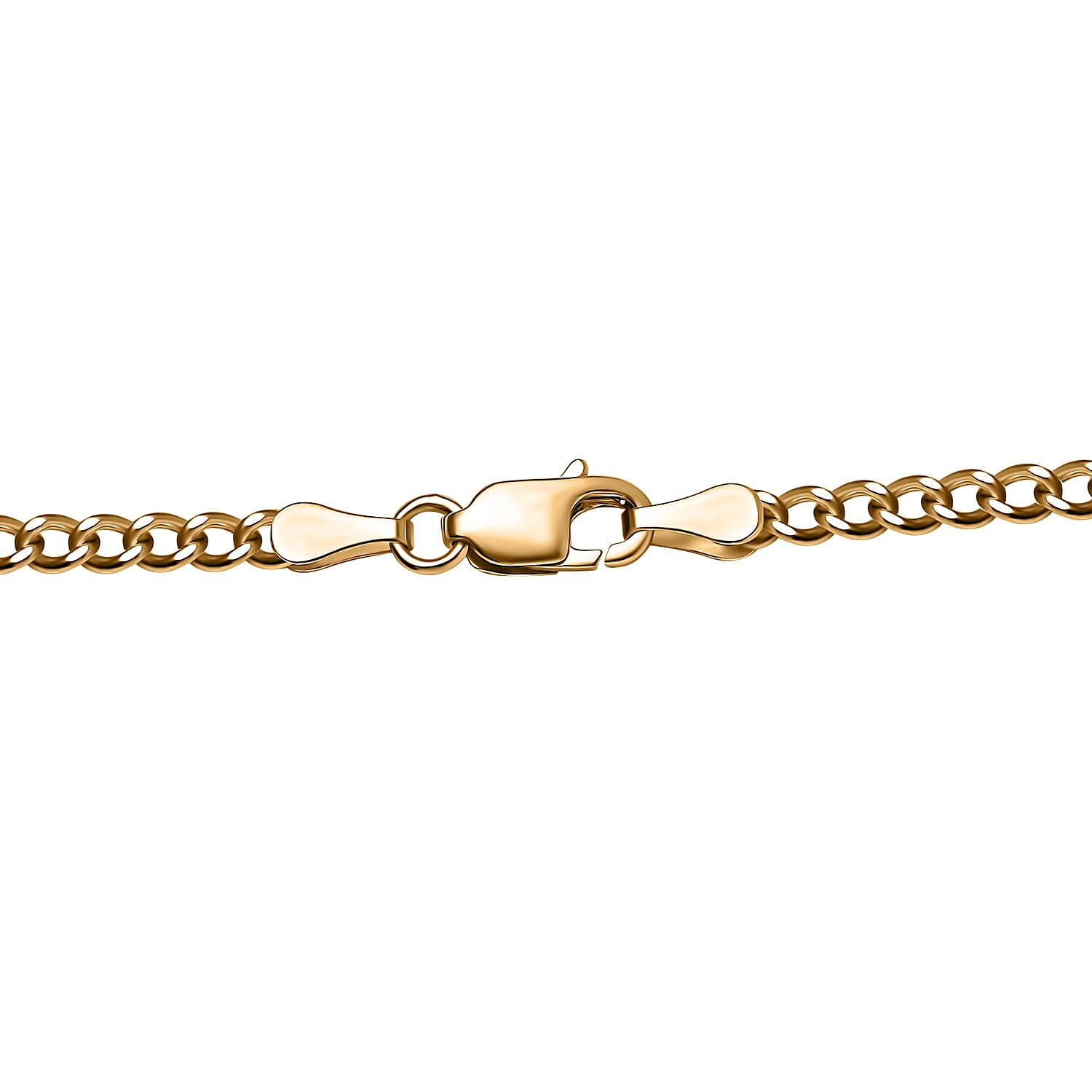 22K Yellow Gold Curb Chain Necklace 20 Inches 7.85 Grams