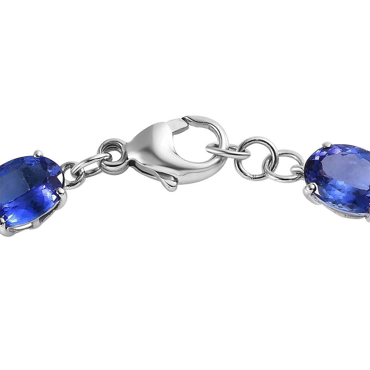 Rhapsody 950 Platinum AAAA Tanzanite Tennis Bracelet (7.25 In) (7.35 g) 20.30 ctw image number 3