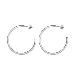 Simulated Diamond 6.17 ctw Earring in Rhodium Over Sterling Silver