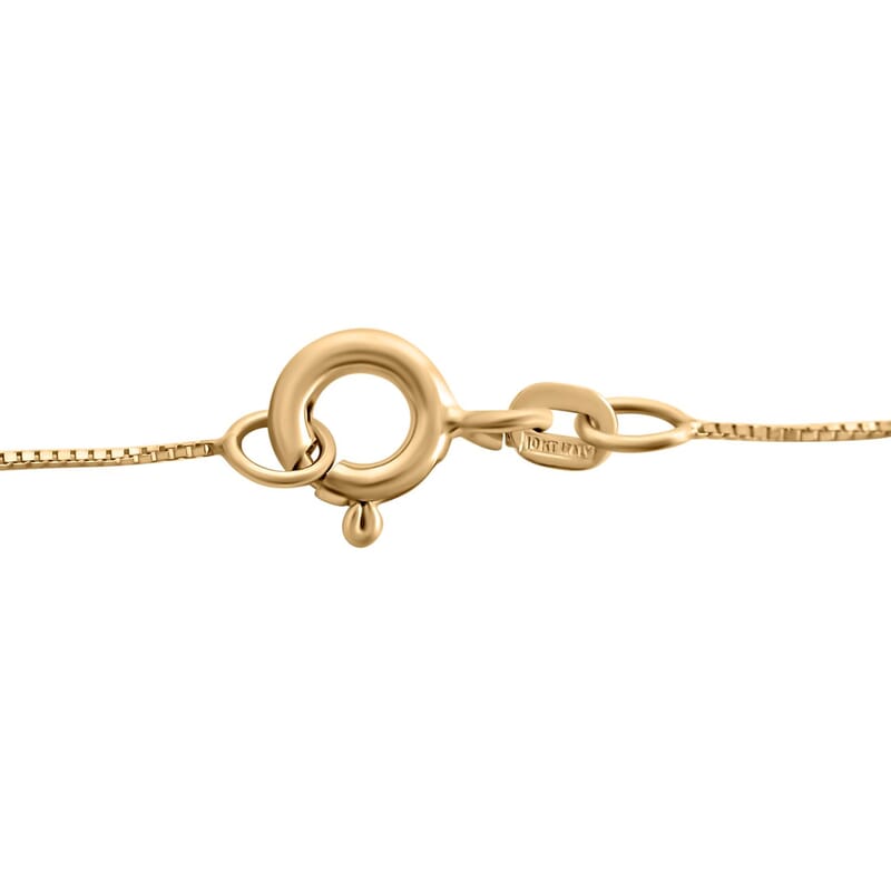 Italian 10K Yellow Gold 0.5mm Box Chain Necklace (60 Inches) (2.26 g)