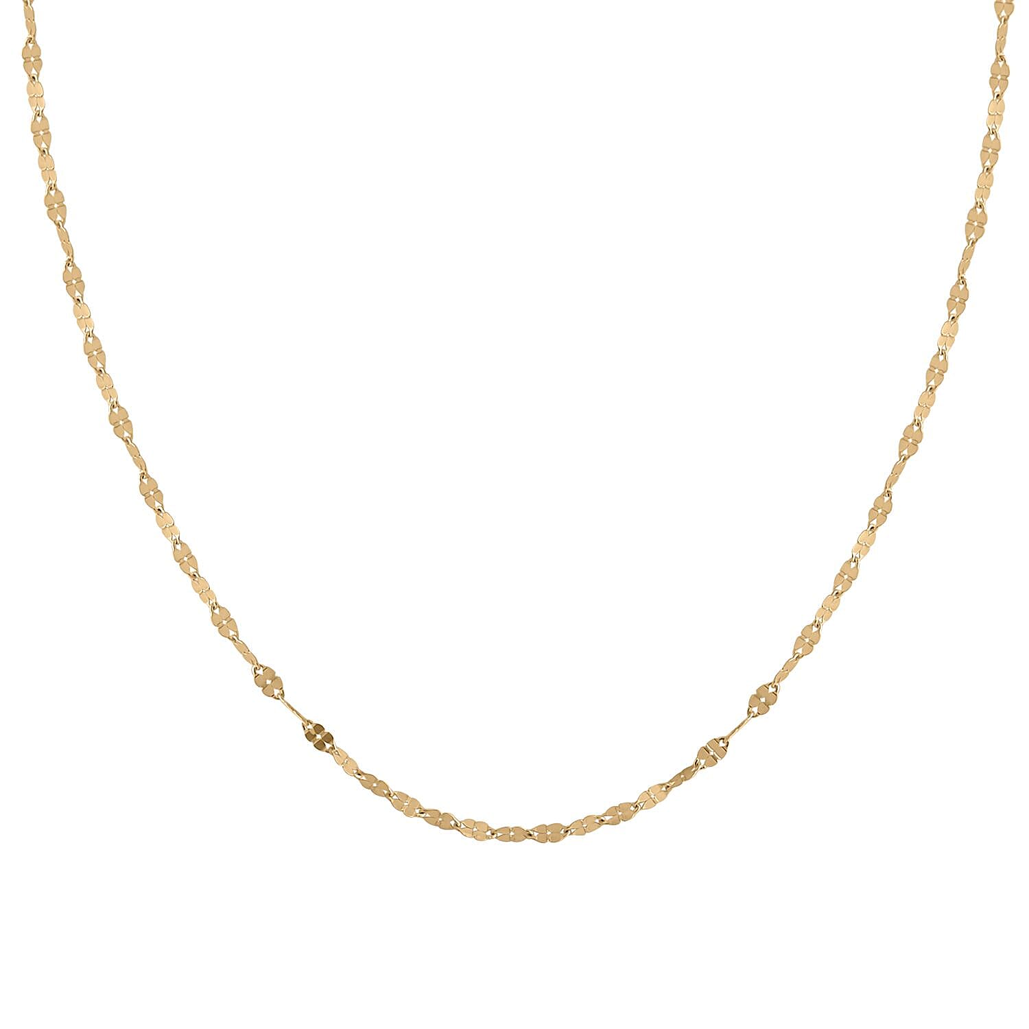 Buy Clover Petali Italian 10K Yellow Gold Necklace 36 Inches 1.40