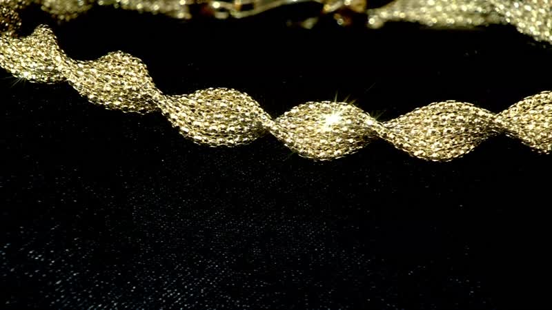 Spirali Italian 14K Yellow Gold Bracelet (7.0-8.0In) 5.62 Grams
