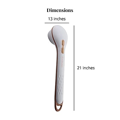 Flawless Spinning Spa Brush with 3 Interchangeable Heads