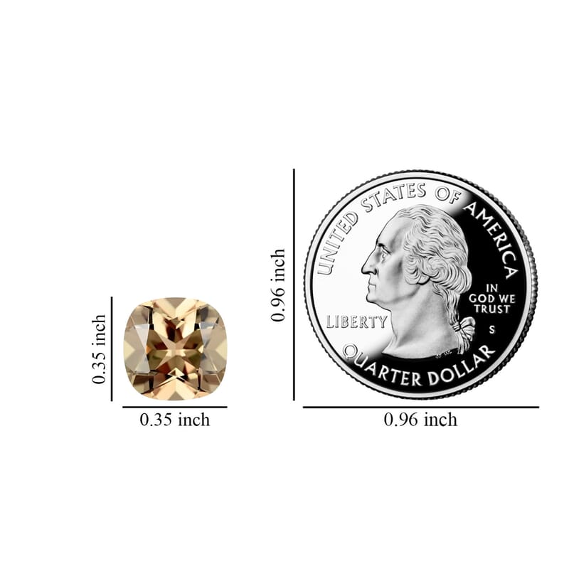 AAAA Turkizite (Cush 9x9 mm) 3.00 ctw