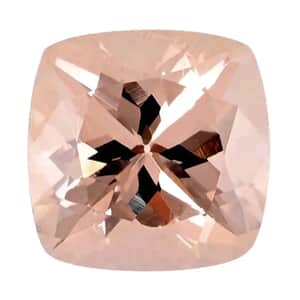 AAA Marropino Morganite, Cushion Morganite For Ring and Pendant, Loose Gemstone For Jewelry (Cush 10 mm) 3.00 ctw