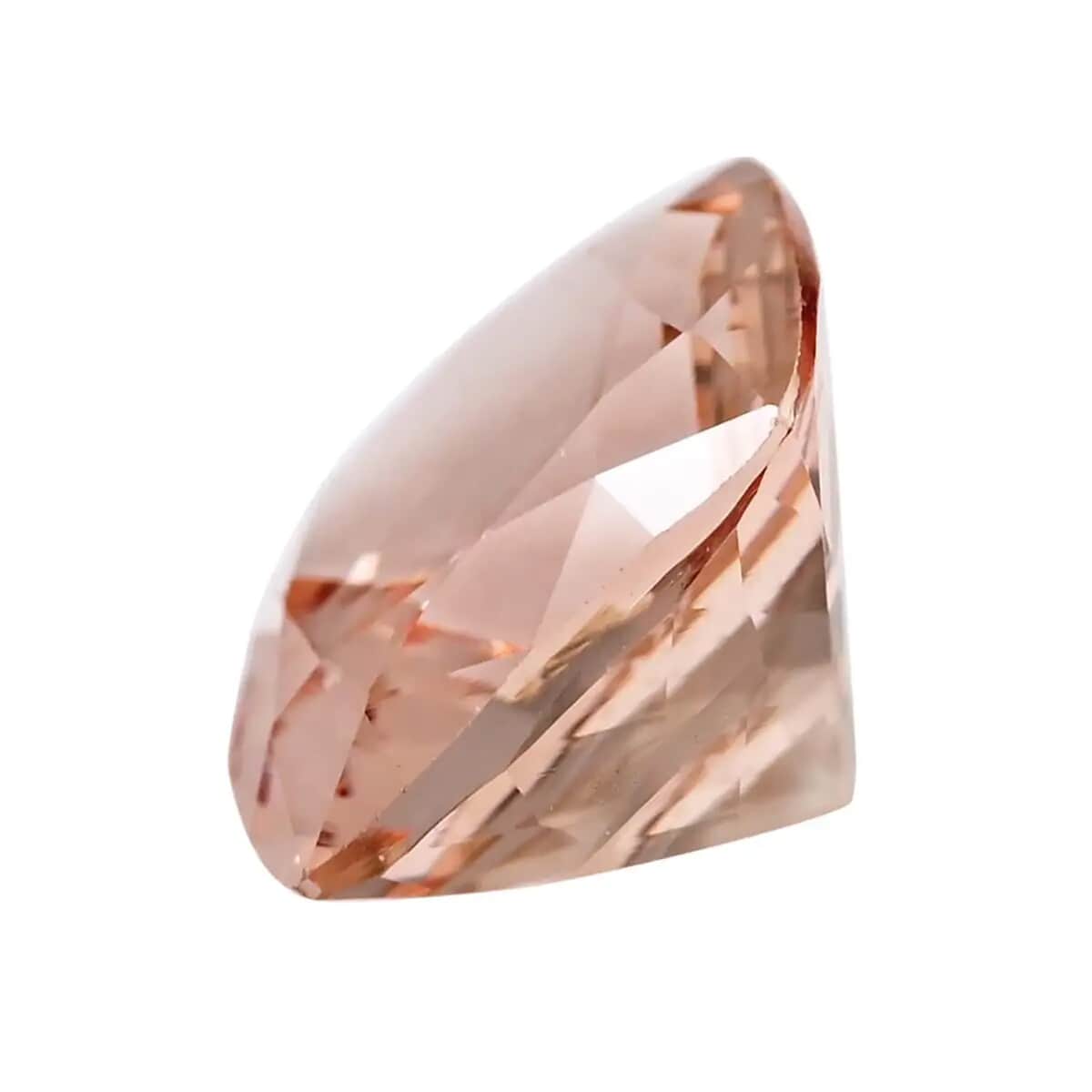 AAA Marropino Morganite, Cushion Morganite For Ring and Pendant, Loose Gemstone For Jewelry (Cush 10 mm) 3.00 ctw image number 1